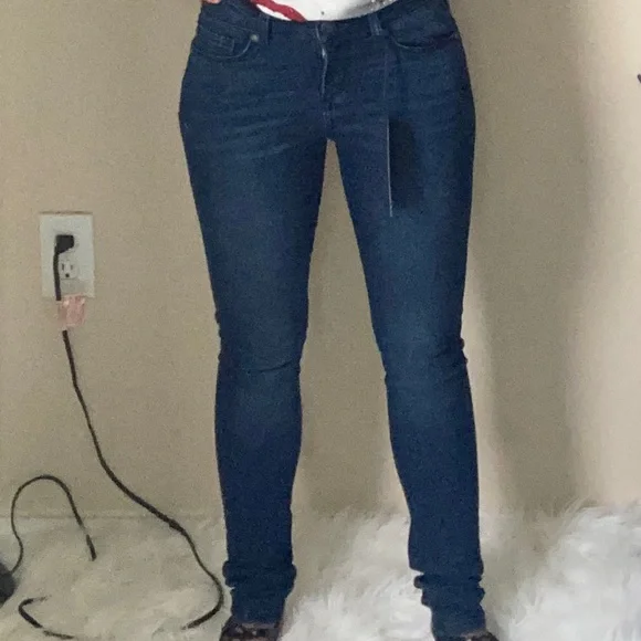 EnJean Dark Blue Denim Skinny Jeans - Picture 1 of 3